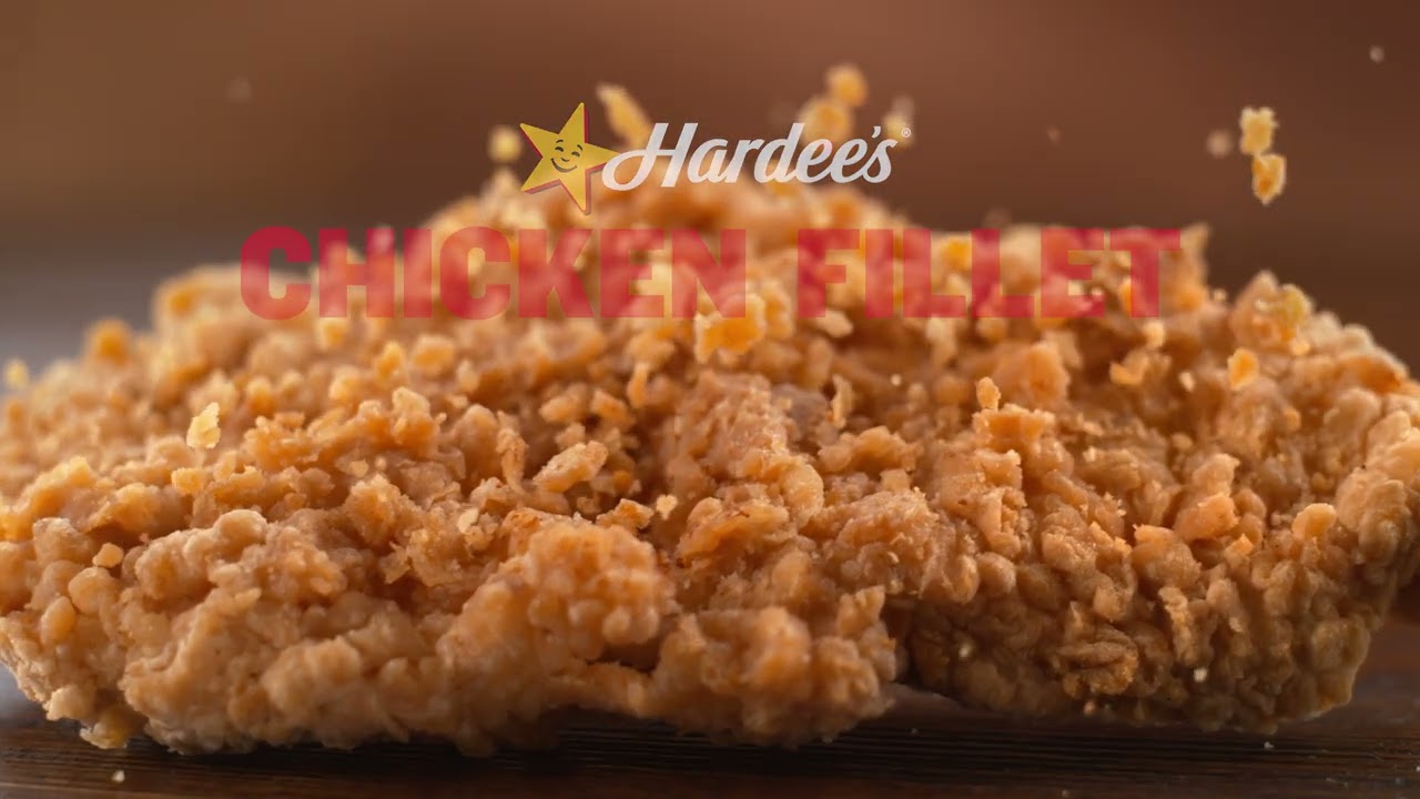 Hardee’s New Hand-Breaded Chicken Fillet is here!