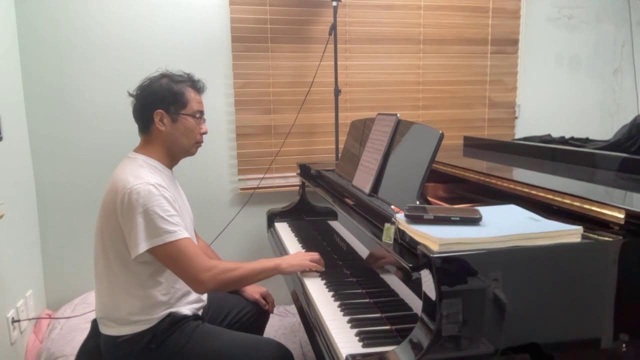 오밤 중에 바흐 치는 정비사 - bach Italian concerto sight reading