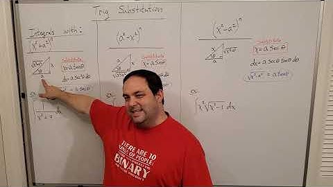 Calculus II -- Trigonometric Substitution