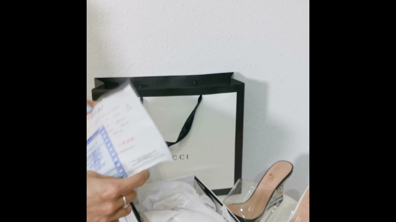 Chanel Vinyl Transparent Ivory Mule 