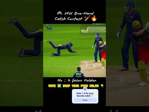 IPL 2026 | One-Hand Catch Contest 👑 Vote Your Champion!