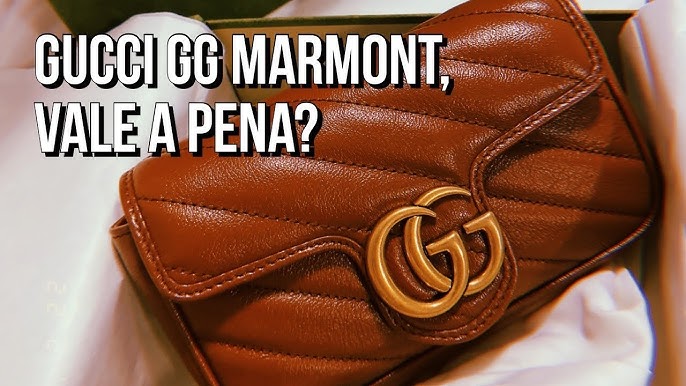 GG Marmont matelassé leather super mini bag review - Pretty Little Details