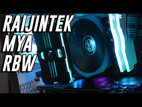 RAIJINTEK MYA RBW CPU cooler - thermals and review