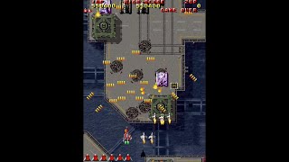 Arcade Pesawat Tempur - Raiden Project (PS1) screenshot 2