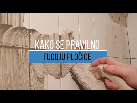 Video: Kako očistiti fugirne ploščice?