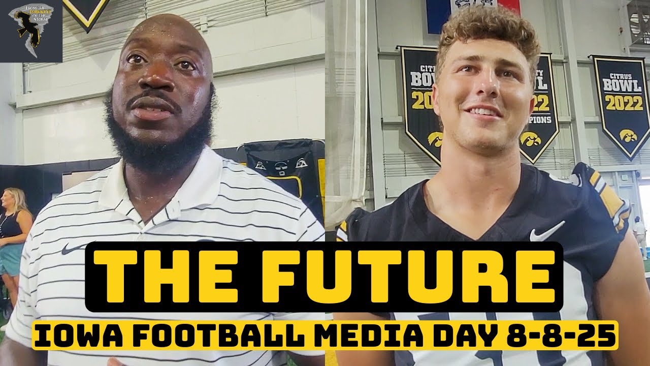 THE FRESHMAN TIGHT ENDS TURNING HEADS | Iowa Football TE Michael Burt, Coach Abdul Hodge | HAWKEYES