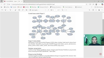 Tugas 2 Basis Data - Membuat basis data MySQL/ MariaDB yang ada pada XAMPP
