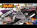 ALL FINAL DESTINATION (N64, Melee, Brawl, Wii U, Ultimate) THEMES - Super Smash Bros. ~ Piano