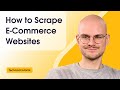 How to scrape ecommerce websites with python