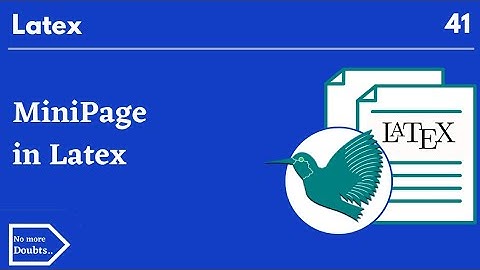 minipage in latex | using minipage to place imgs sidebyside | parbox vs minipage