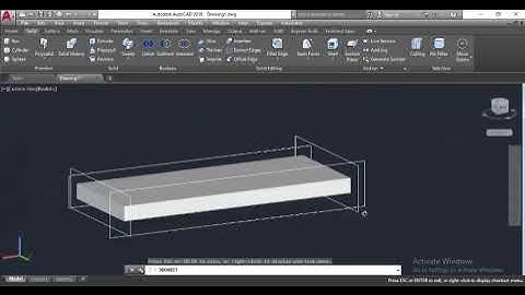 3D Offset Edge on AutoCAD by Masroor Khan For Beginners