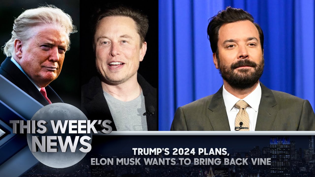Trump's 2024 Plans, Elon Musk Wants to Bring Back Vine: This Week's News | The Tonight Show – The Tonight Show Starring Jimmy Fallon