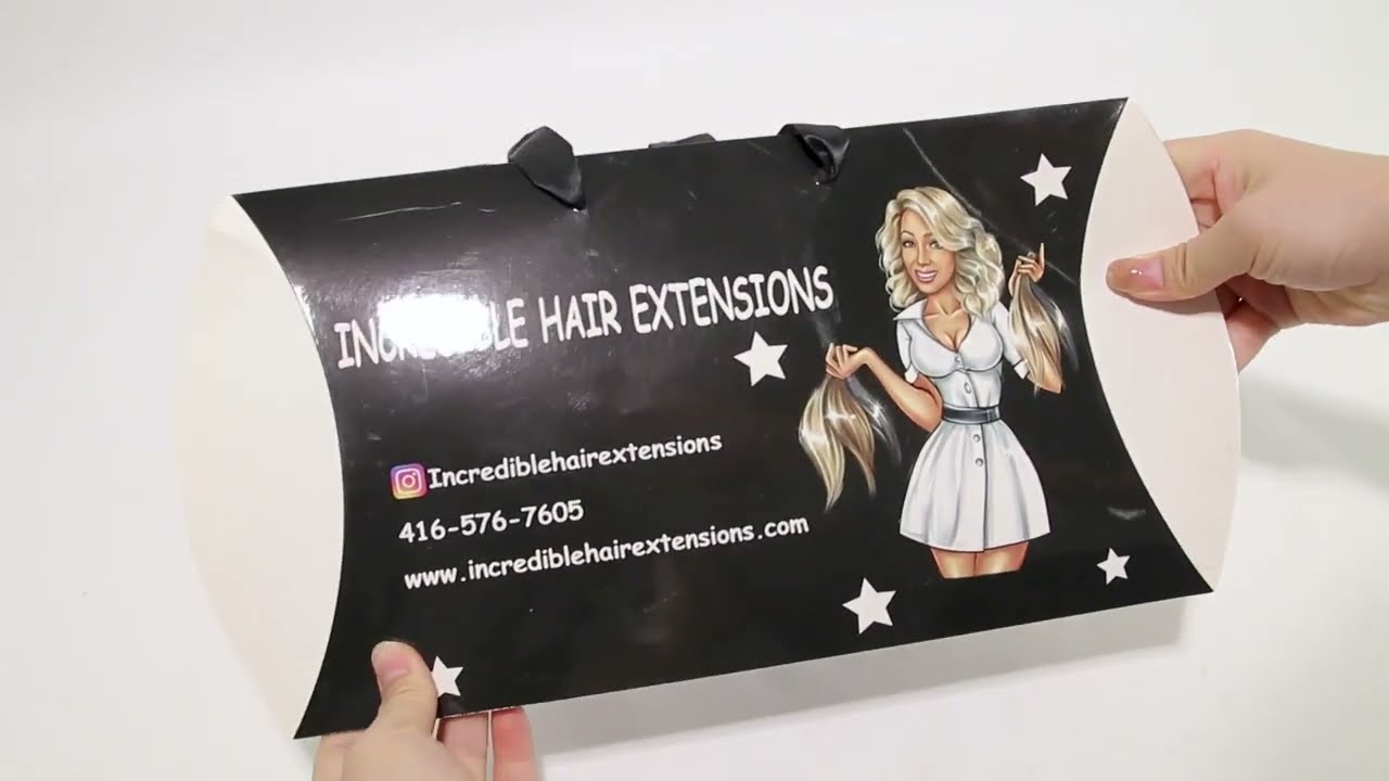 Custom Pillow Box for Hair Extentions