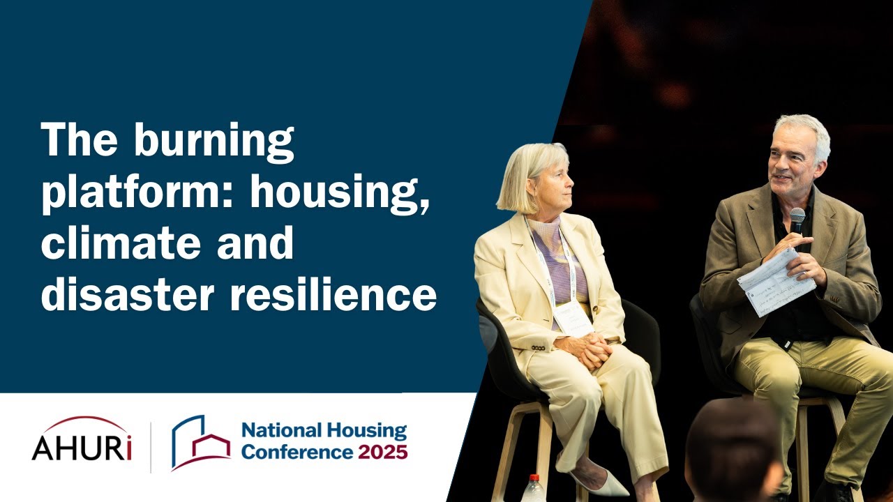 NHC25 | Major Concurrent 3 - The burning platform: housing, climate and disaster resilience