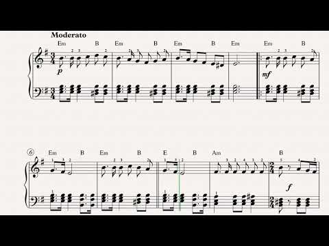 Una pandereta suena al piano, vídeo de Música y Maestro
