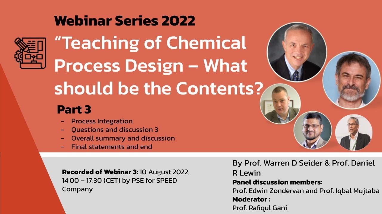Teaching of Chemical Process Design What should be the Contents