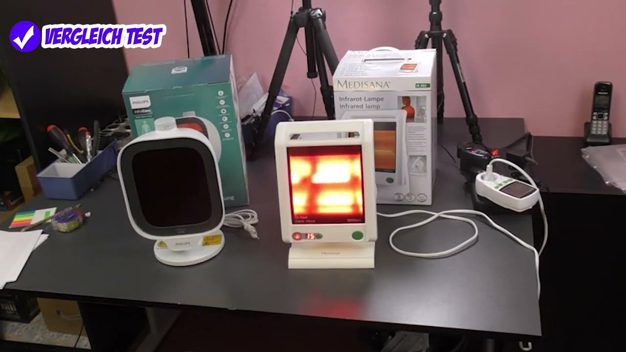 ✅ Infrarotlampe Test ► Rotlichtlampe für deine Gesundheit kaufen
