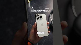 3 iPhone 15 Pro HACKS that make your life EASIER 📲 #shorts screenshot 1