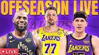 🔴 LIVE: Lakers Offseason Update — Free Agent Targets, Re-Sign Decisions & Trade Rumors