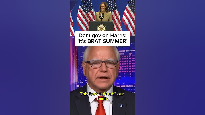 Dem gov on Harris: 'It's BRAT SUMMER'