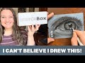 Sketchbox February 2023 Subscription Unboxing &amp; Review | Premium Blue Charcoal Box