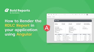 How to Render an RDLC Report in Your Application Using Angular