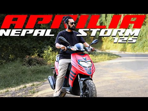 Aprilia Storm 125 in Nepal - Review