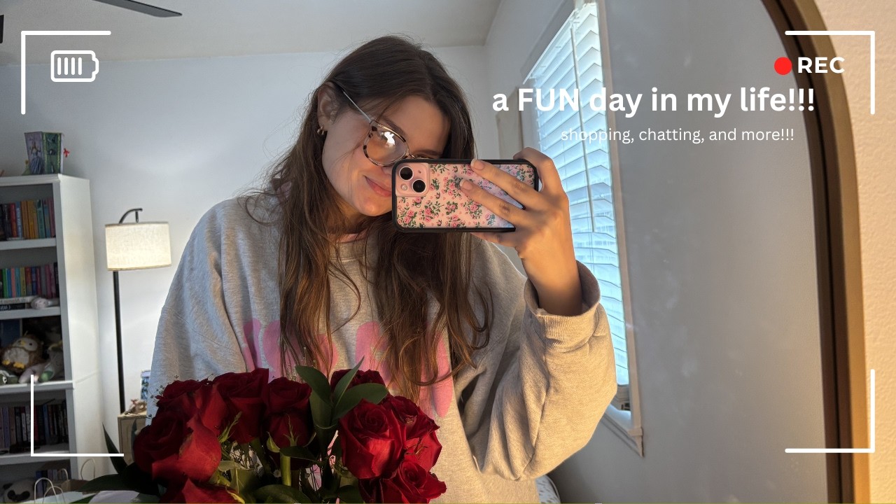 a FUN day in my life!! I shopping, chatting, and more!!