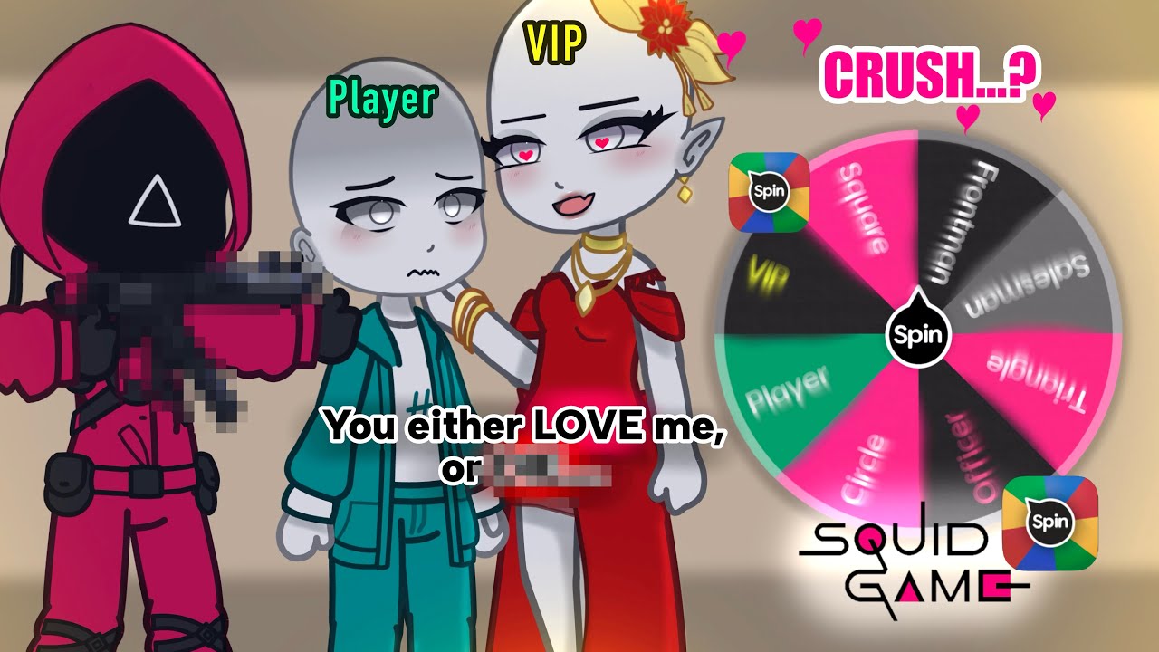 Making a Gacha Couple OC [SQUID GAME 3 EDITION]💃✨|| (Spin The Wheel)[PLAYER X VIP]