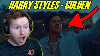 Harry Styles - Golden - Behind the Scenes REACTION!!