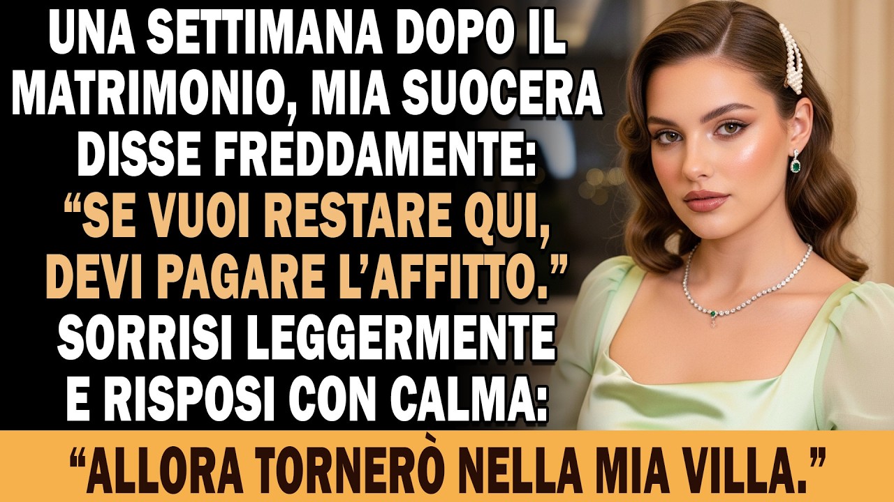 Solo una settimana dopo il nostro matrimonio, mio marito ha preteso che pagassi l’affitto per vivere nella “sua” casa. Ma la verità era un’altra: era una trappola per ripagare i loro debiti. La...