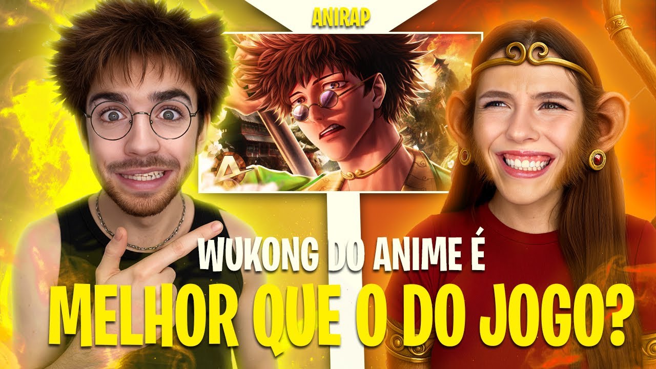 O DEUS PRIMATA TÁ NA CASA 🐵  Sun Wukong | Tempo Livre | AniRap e ‪@EoDanOficial‬ [MELL E CAVA REACT]