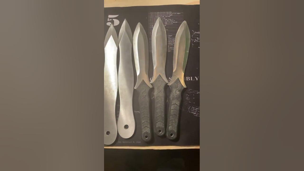 Throwing Knife Reviews & Comparison 3 SZCO Rite Edge Throwing Knife Sets YouTube