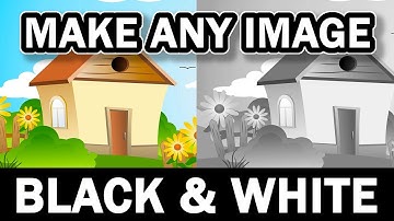 Make Image Black and White in GIMP
