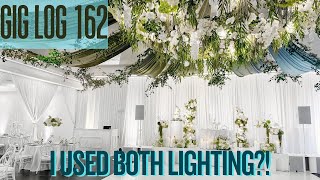 GIG LOG 162 | BOTH LIGHTING SPIDER WASH LIGHTS | EDM   HIP-HOP