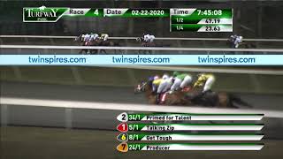 RACE 4 PROGRAM Feb 22nd 2020
