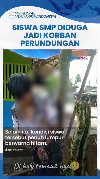 Viral Video Siswa SMP Pasrah Diikat di Pohon hingga Disiram Air Got, Diduga Jadi Korban Bullying