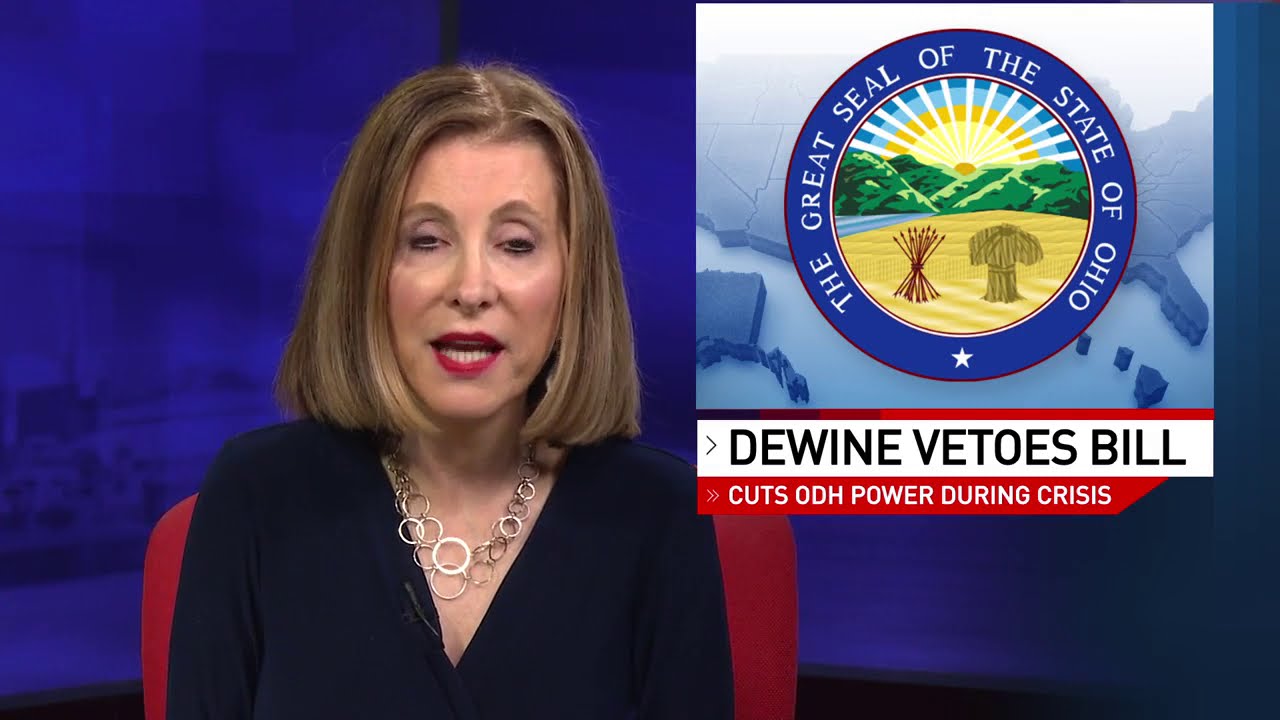 DeWine vetos bill that would limit health director's power during crisis