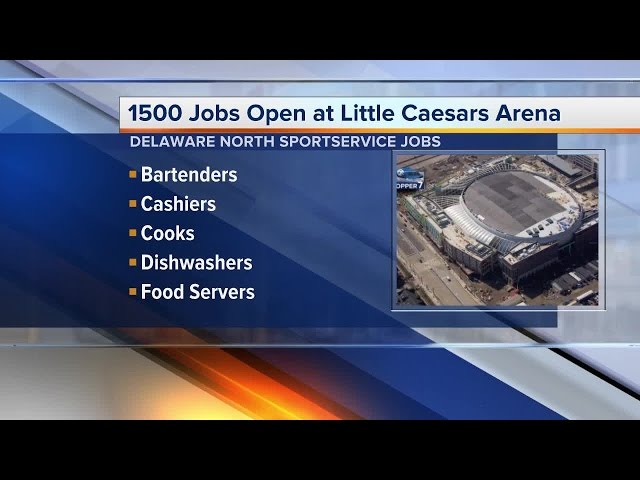 Delaware North at Little Caesars Arena, Detroit, MI Jobs