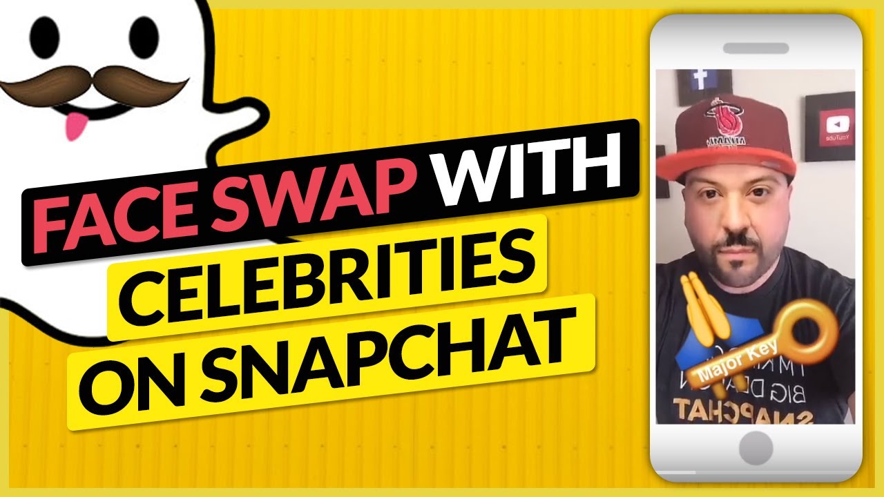 How To Face Swap With Celebrities On Snapchat Youtube