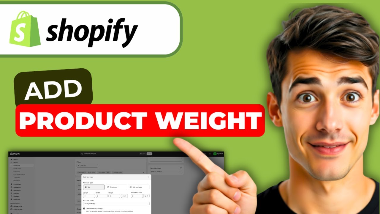 How To Add Weight To Products In Shopify (Easiest Way) (2026 Guide ...