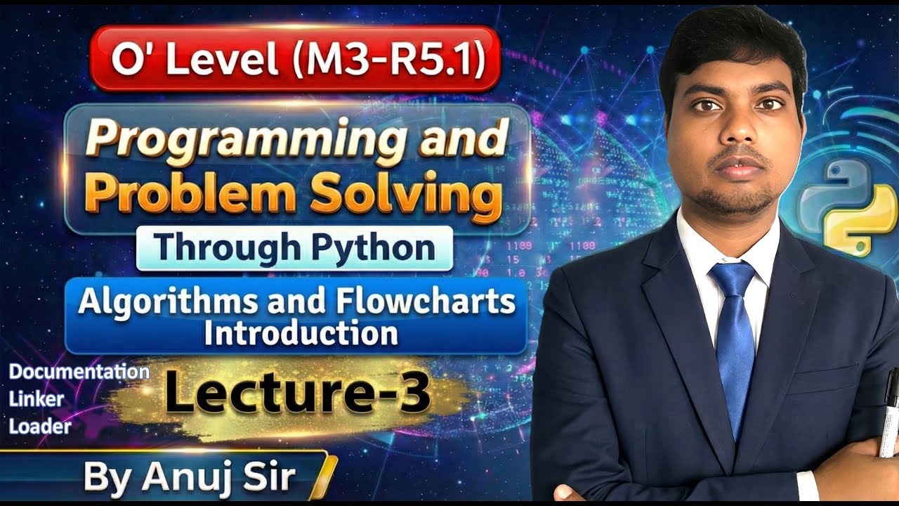 O Level M3-R5.1 Programming & Problem Solving Through Python ...