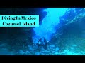 Diving on the island of Cozumel at the barrier reef