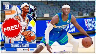 FREE DARK MATTER LEVEL 40 SHAI IS INCREDIBLE!! THE BEST PG IN NBA 2K24 MyTEAM!!