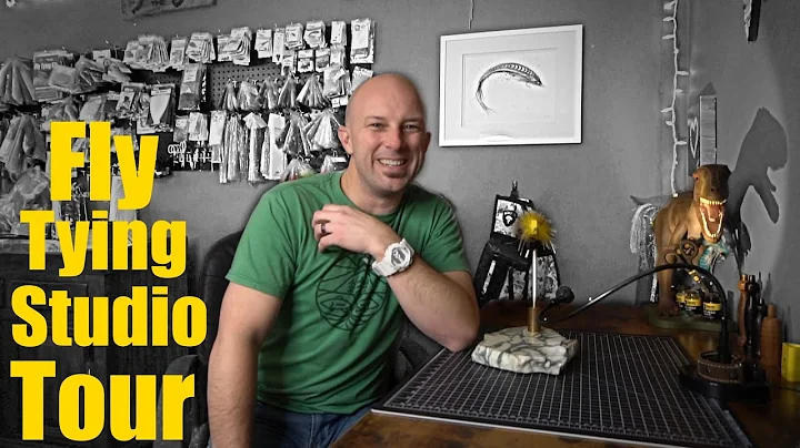 Studio Tour--Fly Tying Desk Setup--Storage!!