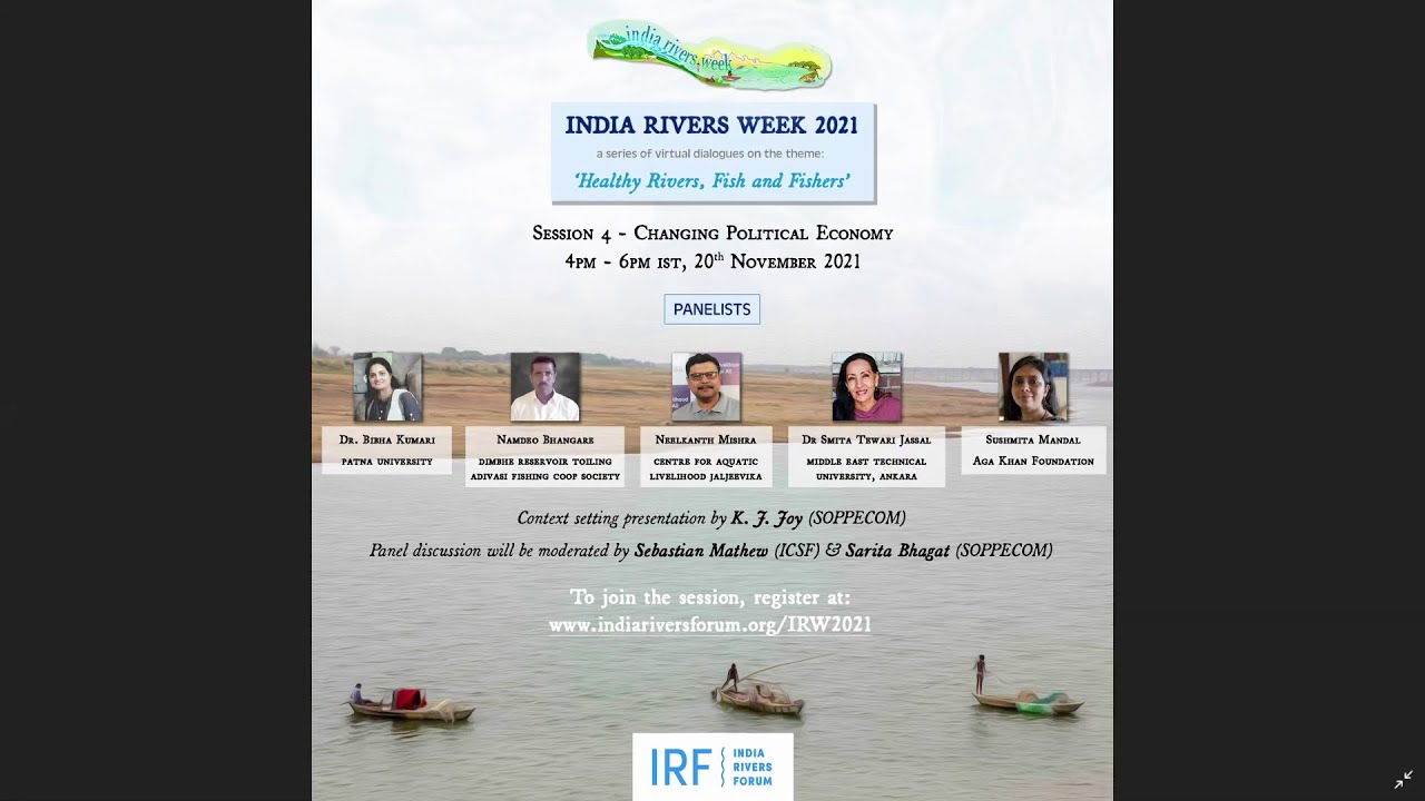 S4: Changing Political Economy - Healthy Rivers, Fish & Fishers | India ...