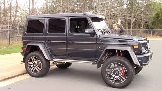 Mercedes G550 4x4² - это немецкий монстр трак за $250 000