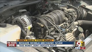 Beware mobile mechanic scam