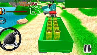 Farming Simulator Offroad 3D Tractor Driving Game - Android Gameplay FHD screenshot 1