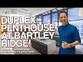 Bartley Ridge: Duplex Penthouse with Spacious Outdoor Balcony in Living Room ($1.9M, 3 Bedrooms)